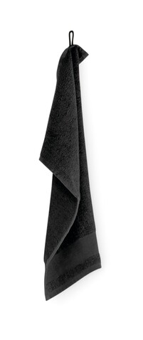 Gästehandtuch Baumwolle 30X50cm - Schwarz bedrucken, Art.-Nr. MO2764-03 Gästehandtuch Baumwolle 30X50cm - Schwarz bedrucken, Art.-Nr. MO2764-03