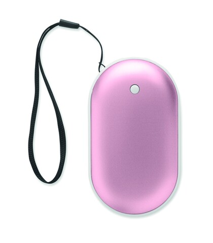 Elektrischer Handwärmer - Babyrosa bedrucken, Art.-Nr. MO2777-11