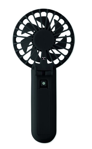 Klappbarer Ventilator - Schwarz bedrucken, Art.-Nr. MO2779-03