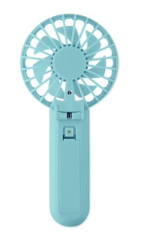 Klappbarer Ventilator - Babyblau bedrucken, Art.-Nr. MO2779-66