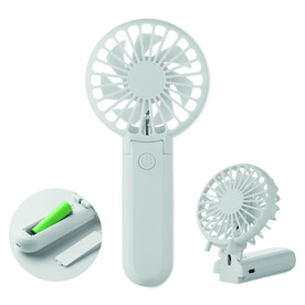 Klappbarer Ventilator - Weiß bedrucken, Art.-Nr. MO2779-06