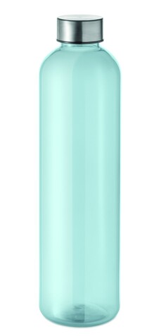 Trinkflasche RPET 1000ml - Transparent Hellblau bedrucken, Art.-Nr. MO2781-52 Trinkflasche RPET 1000ml - Transparent Hellblau bedrucken, Art.-Nr. MO2781-52