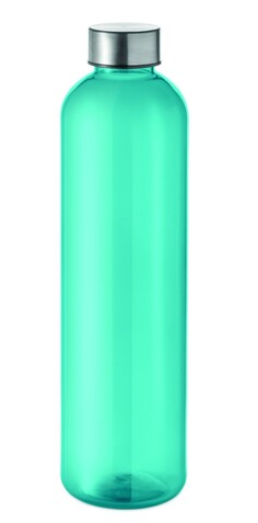 Trinkflasche RPET 1000ml - Transparent Blau bedrucken, Art.-Nr. MO2781-23 Trinkflasche RPET 1000ml - Transparent Blau bedrucken, Art.-Nr. MO2781-23