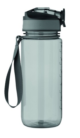 Sport-Trinkflasche 700ml - Transparent Grau bedrucken, Art.-Nr. MO2792-27 Sport-Trinkflasche 700ml - Transparent Grau bedrucken, Art.-Nr. MO2792-27