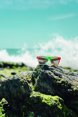 Regenbogen Sonnenbrille UV400 - Multicolour bedrucken, Art.-Nr. MO2808-99 Regenbogen Sonnenbrille UV400 - Multicolour bedrucken, Art.-Nr. MO2808-99