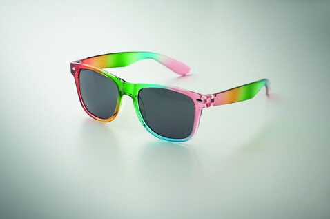 Regenbogen Sonnenbrille UV400 - Multicolour bedrucken, Art.-Nr. MO2808-99 Regenbogen Sonnenbrille UV400 - Multicolour bedrucken, Art.-Nr. MO2808-99