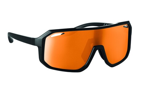 Sport-Sonnenbrille UV400 - Orange bedrucken, Art.-Nr. MO2816-10