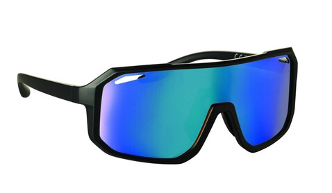 Sport-Sonnenbrille UV400 - Blau bedrucken, Art.-Nr. MO2816-04 Sport-Sonnenbrille UV400 - Blau bedrucken, Art.-Nr. MO2816-04