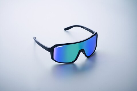 Sport-Sonnenbrille UV400 - Blau bedrucken, Art.-Nr. MO2816-04 Sport-Sonnenbrille UV400 - Blau bedrucken, Art.-Nr. MO2816-04