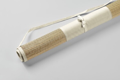 Strandmatte aus Stroh - Beige bedrucken, Art.-Nr. MO2833-13