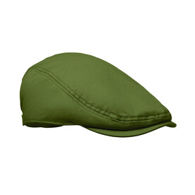 Newsboy-Kappe 235 g/m² - Armeegrün bedrucken, Art.-Nr. MO2850-49