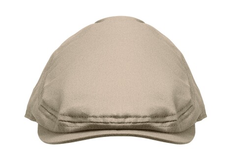Newsboy-Kappe 235 g/m² - Beige bedrucken, Art.-Nr. MO2850-13