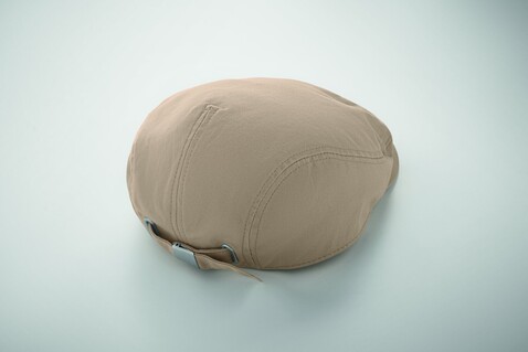 Newsboy-Kappe 235 g/m² - Beige bedrucken, Art.-Nr. MO2850-13