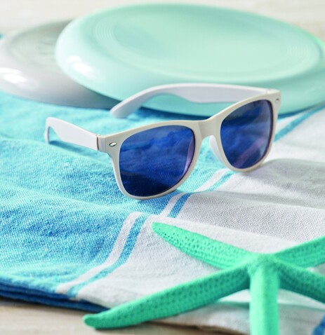 SEAQUAL®-Sonnenbrille - Beige bedrucken, Art.-Nr. MO2864-13 SEAQUAL®-Sonnenbrille - Beige bedrucken, Art.-Nr. MO2864-13
