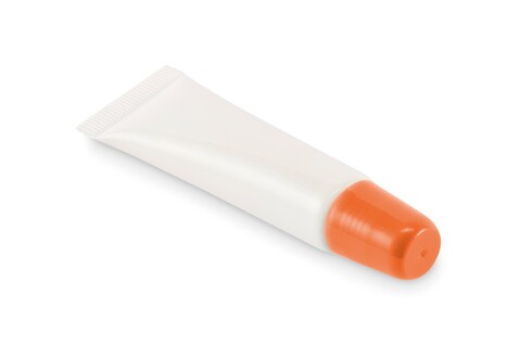 Vegane Lipgloss-Creme - Orange bedrucken, Art.-Nr. MO2870-10 Vegane Lipgloss-Creme - Orange bedrucken, Art.-Nr. MO2870-10