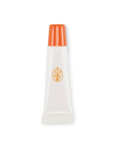 Vegane Lipgloss-Creme - Orange bedrucken, Art.-Nr. MO2870-10 Vegane Lipgloss-Creme - Orange bedrucken, Art.-Nr. MO2870-10