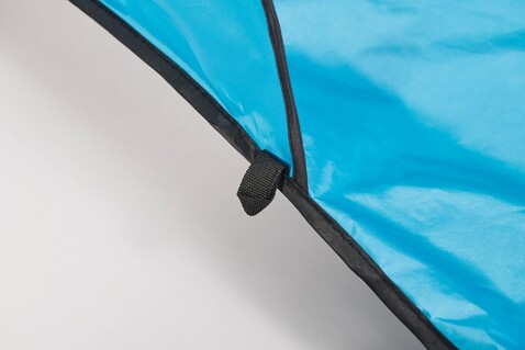 Strandzelt 190T Polyester - Türkis bedrucken, Art.-Nr. MO2881-12