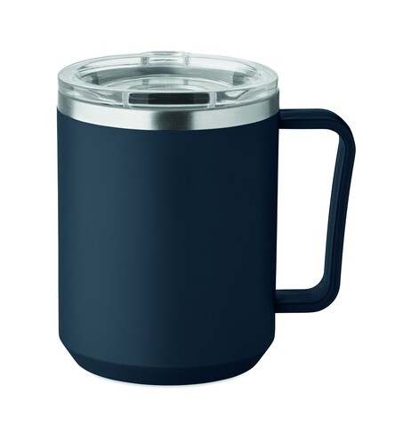 Doppelwandiger Becher 400ml - Marineblau bedrucken, Art.-Nr. MO2900-85 Doppelwandiger Becher 400ml - Marineblau bedrucken, Art.-Nr. MO2900-85
