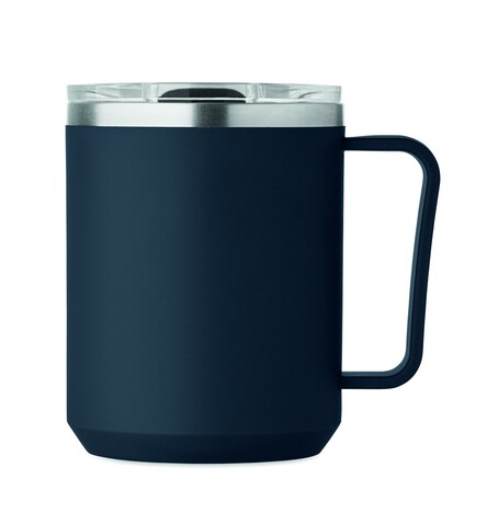 Doppelwandiger Becher 400ml - Marineblau bedrucken, Art.-Nr. MO2900-85 Doppelwandiger Becher 400ml - Marineblau bedrucken, Art.-Nr. MO2900-85