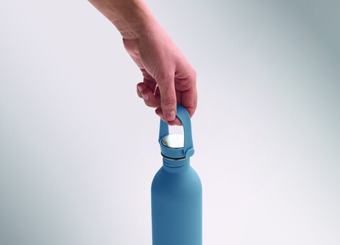 Einwandige Trinkflasche 500 ml - Petrol bedrucken, Art.-Nr. MO2903-20 Einwandige Trinkflasche 500 ml - Petrol bedrucken, Art.-Nr. MO2903-20