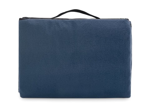 Picknickdecke RPET-Fleece - Blau bedrucken, Art.-Nr. MO2978-04 Picknickdecke RPET-Fleece - Blau bedrucken, Art.-Nr. MO2978-04