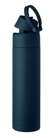 Doppelwandige Flasche 500 ml - Marineblau bedrucken, Art.-Nr. MO2988-85