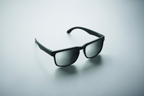 Festival-Sonnenbrille UV400 - Silber Glänzend bedrucken, Art.-Nr. MO2992-17