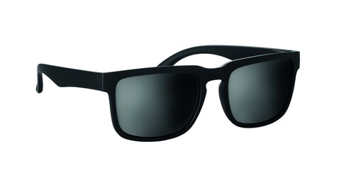 Festival-Sonnenbrille UV400 - Schwarz bedrucken, Art.-Nr. MO2992-03