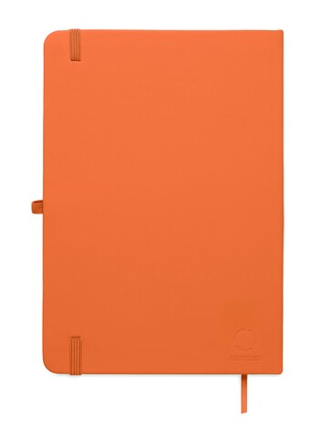DIN A5 Notizbuch recy. PU - Orange bedrucken, Art.-Nr. MO3124-10 DIN A5 Notizbuch recy. PU - Orange bedrucken, Art.-Nr. MO3124-10
