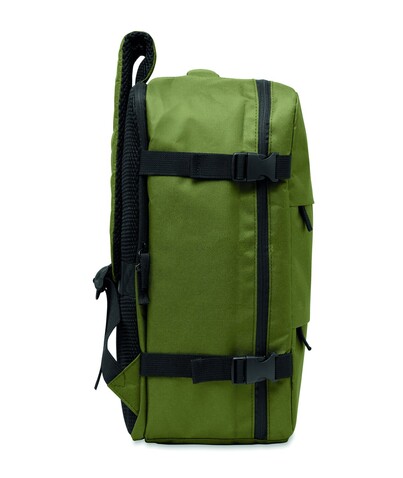 Rucksack in Kabinengröße - Armeegrün bedrucken, Art.-Nr. MO3195-49