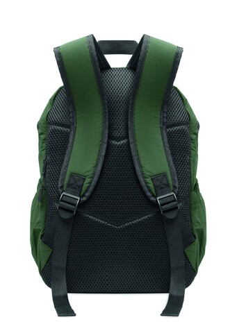 Rucksack Ripstop-Nylon - Dunkelgrün bedrucken, Art.-Nr. MO3214-60