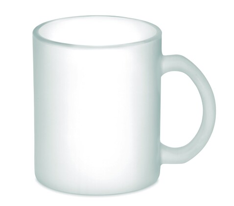 Kaffeebecher aus Glas 300 ml - Transparent Weiß bedrucken, Art.-Nr. MO6117-26 Kaffeebecher aus Glas 300 ml - Transparent Weiß bedrucken, Art.-Nr. MO6117-26