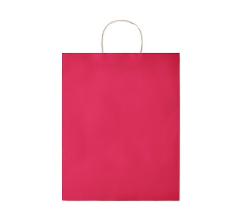 Papiertüte, groß 90 g/m² - Rot bedrucken, Art.-Nr. MO6174-05