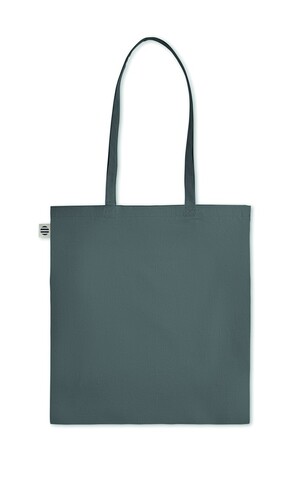 Organic-Cotton Einkaufstasche - Steingrau bedrucken, Art.-Nr. MO6189-15