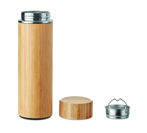 Isolierflasche 400ml - Holz bedrucken, Art.-Nr. MO6272-40 Isolierflasche 400ml - Holz bedrucken, Art.-Nr. MO6272-40