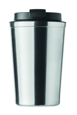 Doppelwandiger Becher 350ml - Mattsilber bedrucken, Art.-Nr. MO6276-16 Doppelwandiger Becher 350ml - Mattsilber bedrucken, Art.-Nr. MO6276-16