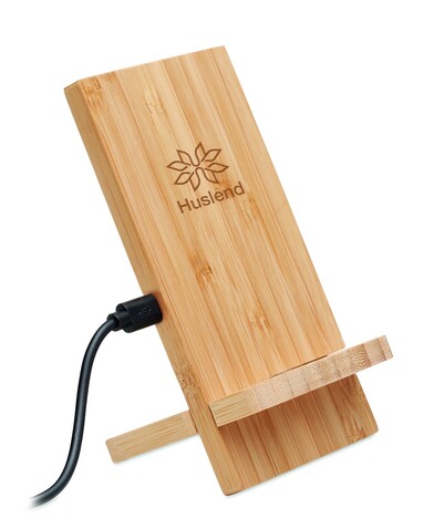 Induktive Ladestation - Holz bedrucken, Art.-Nr. MO6277-40 Induktive Ladestation - Holz bedrucken, Art.-Nr. MO6277-40