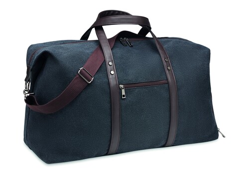 Weekender Canvas 450 g/m² - Schwarz bedrucken, Art.-Nr. MO6279-03