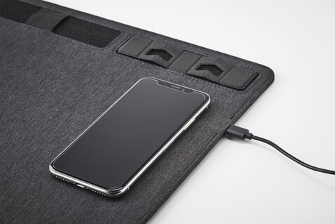 RPET Mousepad 15W - Steingrau bedrucken, Art.-Nr. MO6416-15 RPET Mousepad 15W - Steingrau bedrucken, Art.-Nr. MO6416-15