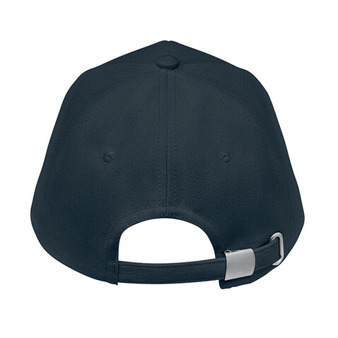 Cap organic cotton 250 g/m² - Marineblau bedrucken, Art.-Nr. MO6432-85