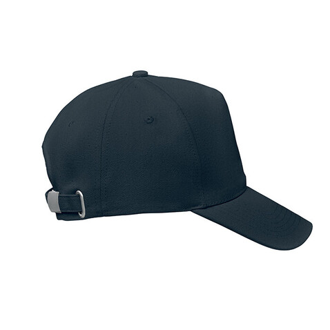 Cap organic cotton 250 g/m² - Marineblau bedrucken, Art.-Nr. MO6432-85