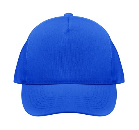 Cap organic cotton 250 g/m² - Blau bedrucken, Art.-Nr. MO6432-04
