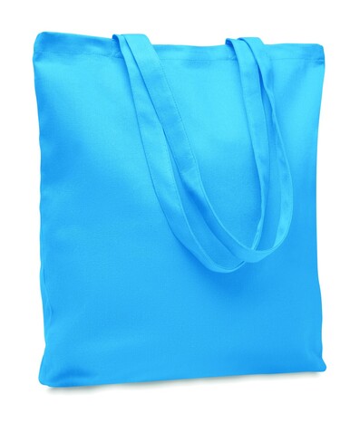 Einkaufstasche Canvas 270 g/m² - Türkis bedrucken, Art.-Nr. MO6442-12 Einkaufstasche Canvas 270 g/m² - Türkis bedrucken, Art.-Nr. MO6442-12