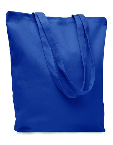Einkaufstasche Canvas 270 g/m² - Blau bedrucken, Art.-Nr. MO6442-04