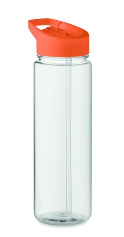 Trinkflasche RPET 650ml - Orange bedrucken, Art.-Nr. MO6467-10 Trinkflasche RPET 650ml - Orange bedrucken, Art.-Nr. MO6467-10