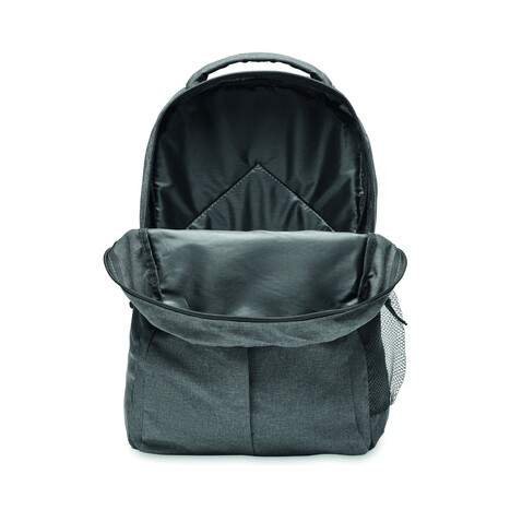 Rucksack 600D RPET - Schwarz bedrucken, Art.-Nr. MO6515-03 Rucksack 600D RPET - Schwarz bedrucken, Art.-Nr. MO6515-03