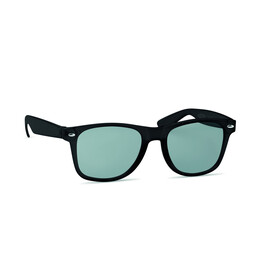 Sonnenbrille RPET - Schwarz bedrucken, Art.-Nr. MO6531-03