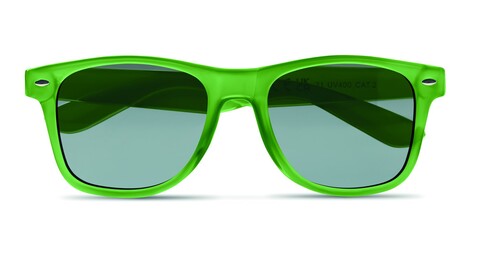 Sonnenbrille RPET - Transparent Grün bedrucken, Art.-Nr. MO6531-24 Sonnenbrille RPET - Transparent Grün bedrucken, Art.-Nr. MO6531-24