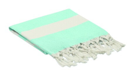 Hamman handdoek 140 gr/m² - Türkis bedrucken, Art.-Nr. MO6554-12