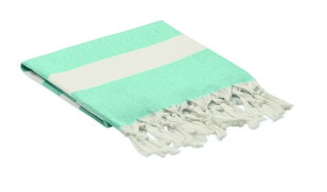 Hamman handdoek 140 gr/m² - Türkis bedrucken, Art.-Nr. MO6554-12